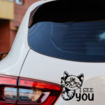 Sticker Auto - I See You